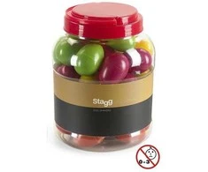 Plastikinių barškučių rinkinys Stagg EGG-BOX1 (40 vnt.)