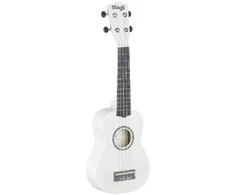Soprano ukulelė Stagg US-Baltas (+ dėklas)
