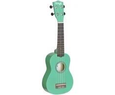 Soprano ukulelė Stagg US-GRASS (+ dėklas)