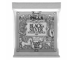 Stygos klasikinei gitarai Ernie Ball Ernesto Palla Juodas & Sidabrinis P02406