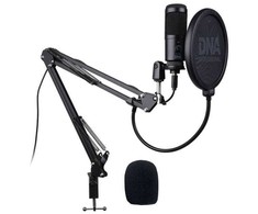 USB kondensatorinio mikrofono komplektas DNA CM USB KIT