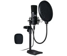 USB kondensatorinio mikrofono komplektas DNA PODCAST 700