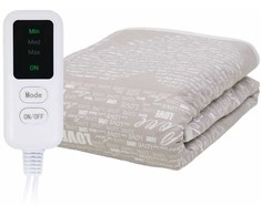ECOSAPIENS, Šildanti antklodė EcoSapiens Linen šildomas antklodė, elektrinė paklodė, 3 šildymo režimai, valdiklis