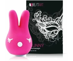 RestArt Bunny vibratorius, 6 režimai, G taško klitoris Klito spenelių stimuliavimas