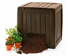 Keter Komposto dėžė DECO COMPOSTER su dugnu 340 L