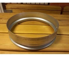 KLASIKA Metalinis žiedas/užtvarėlė cinkuotas