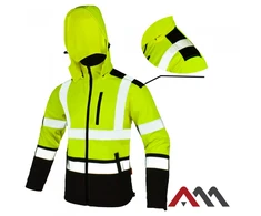 Darbinė striukė SOFTREF Softshell Geltona