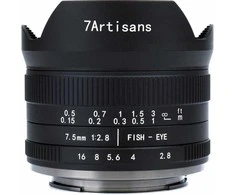 Objektyvas 7Artisans 7.5mm F2.8 II Sony E