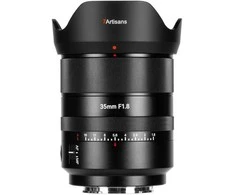 Objektyvas - 7Artisans AF 35mm F1.8 Sony E E-mount, f/1.8, Juodas