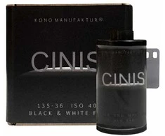 Juoda ir balta fotografijos juosta - KONO CINIS 400 35mm 36 ekspozicijos