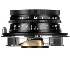 Fiksuoto židinio nuotolio objektyvas - 7Artisans 35mm F2.8 Leica M Tvirtinimo Rankinis Fokusavimo Pirmasis Objektyvas Juodas