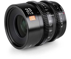 Fotoaparato objektyvas - Viltrox 33 mm T1.5 kino objektyvas Sony E jungčiai