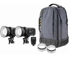 Comitso Apšvietimo Įranga - Westcott FJ250 250Ws Stroboskopinė Šviesa Su OLED Jutikliniu Ekranu Ir TTL - Juoda