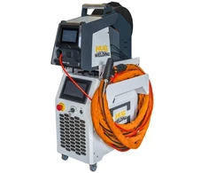 1.5 kW Rankinis lazerinis suvirinimo aparatas Hugong HGLW-1545AIR oru aušinami