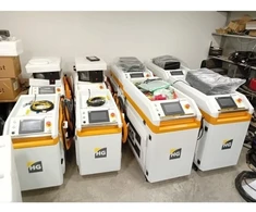 1.5 kW Rankinis lazerinis suvirinimo aparatas Hugong HGLW 1500E