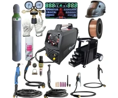 Suvirinimo pusautomatis Kentauras 6in1 FUSION PMCT 205 PULSE 200A, 230V KOMPLETKAS NR2