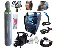 Suvirinimo pusautomatis Kentauras XTRAMIG-215SYN 200A 220V 15 KG RITĖ komplektas NR2