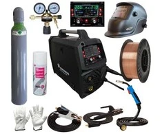 Suvirinimo usautomatis Kentauras MIG 200LED 200A, 230V KOMPLEKTAS