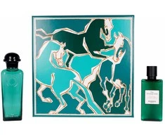 2 dalių rinkinys Hermès Eua De Oranžinis Verte Eau Cologne 100ml + dušo želė 80ml