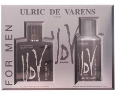 2 dalių rinkinys vyrams Ulric De Varens Men Eau De Toilette Purškiklis, 100ml