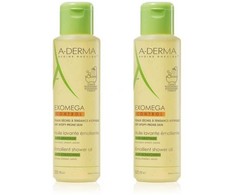 "A-Derma Exomega" valomasis aliejus sausai odai 2x500ml