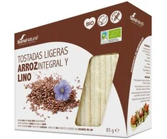 Alecosor Bio Ryžių ir linų skrebučiai