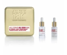 All Sins 18K Visos nuodėmės 18k Visos odos Efg deguonies 15 dienų intensyvaus gydymo rinkinys 2 vnt