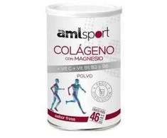 Amlsport Kolagenas su magniu Vit C Vit B1 B2 B6 Braškių skonio Pol