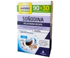 Angelini Soñodine Melatonin Bilayer 90+30 tablečių