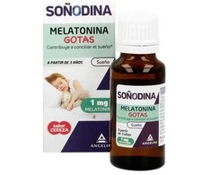 Angelini Soñodine melatonino lašiukai vaikam 1mg, 20ml