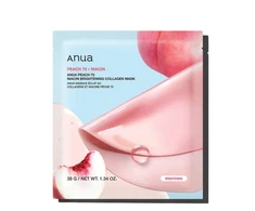Veido kaukė Anua Peach 70+Niacin Brightening Collagen Mask 38 g 1 vnt.