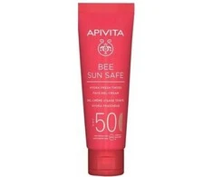 "Apivita Bee Sun Hydra Fresh" tonuotas veido gelinis kremas SPF50 50ml