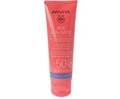Apivita Bee Sun Safe drėkinamoji gaivinamoji emulsija veidui ir kūnui SPF50 100ml