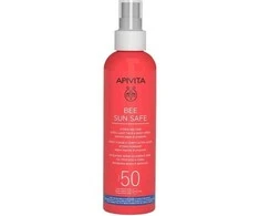 Apivita Bee Sun Safe Hydra Melting itin lengvas veido ir kūno purškiklis SPF50 200ml
