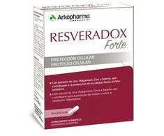 Arkopharma Arkoadvance Resveradox Forte 50mg maisto papildas RESVERATROLIS 30 vnt kapsulių