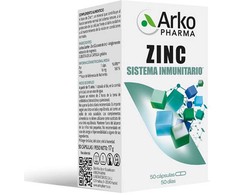 ARKOPHARMA Arkocaps Zinc maisto papildai 50 vnt kapsulių