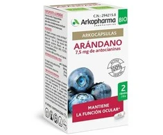 Arkopharma Arkocapsulas Bilberry Bio 40 kapsulių