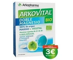 Arkopharma Arkovital Double Magnesium Bio 30 tablečių