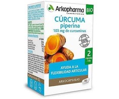 Arkopharma Turmeric Piperine maisto papildas 80 vnt
