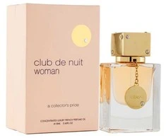 Armaf Club De Nuit koncentruotas kvepalų aliejus moterims kolekcionieriams Pride, 18 ml