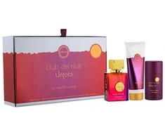 „Armaf Club De Nuit Untold“ – EDP 105 ml + kūno losjonas 100 ml + kietasis dezodorantas 75 g
