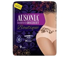 Ausonia Discreet Boutique Braguitas-Pants 9 vienetai