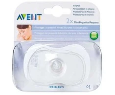 Philips "Avent 2 Mini" silikoniniai spenelių skydeliai