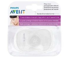 Philips "Avent" 2 silikoniniai standartiniai spenelių įdėklai