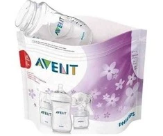 Philips "Avent" mikrobangų krosnelės sterilizatoriaus maišelis 5 vnt