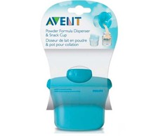 Philips "Avent" pieno miltelių indelis mėlynas 1vnt