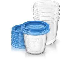 Philips "Avent" talpyklės motinos pienui 5 X 180ml 5 vnt