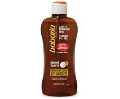 "Babaria" įdegio aliejaus gelis "Glowing Effect" 200ml