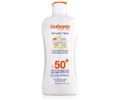 Babaria Sun Vaikams skirtas apsauginis losjonas nuo saulės, atsparus vandeniui Spf50 200ml