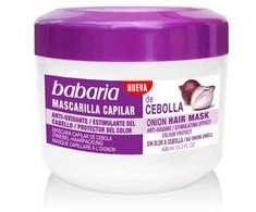 Babaria Onion Hair Mask plaukų kaukė, 400 ml
